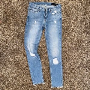 ALLSAINTS Mast Ankle Destroy Jeans